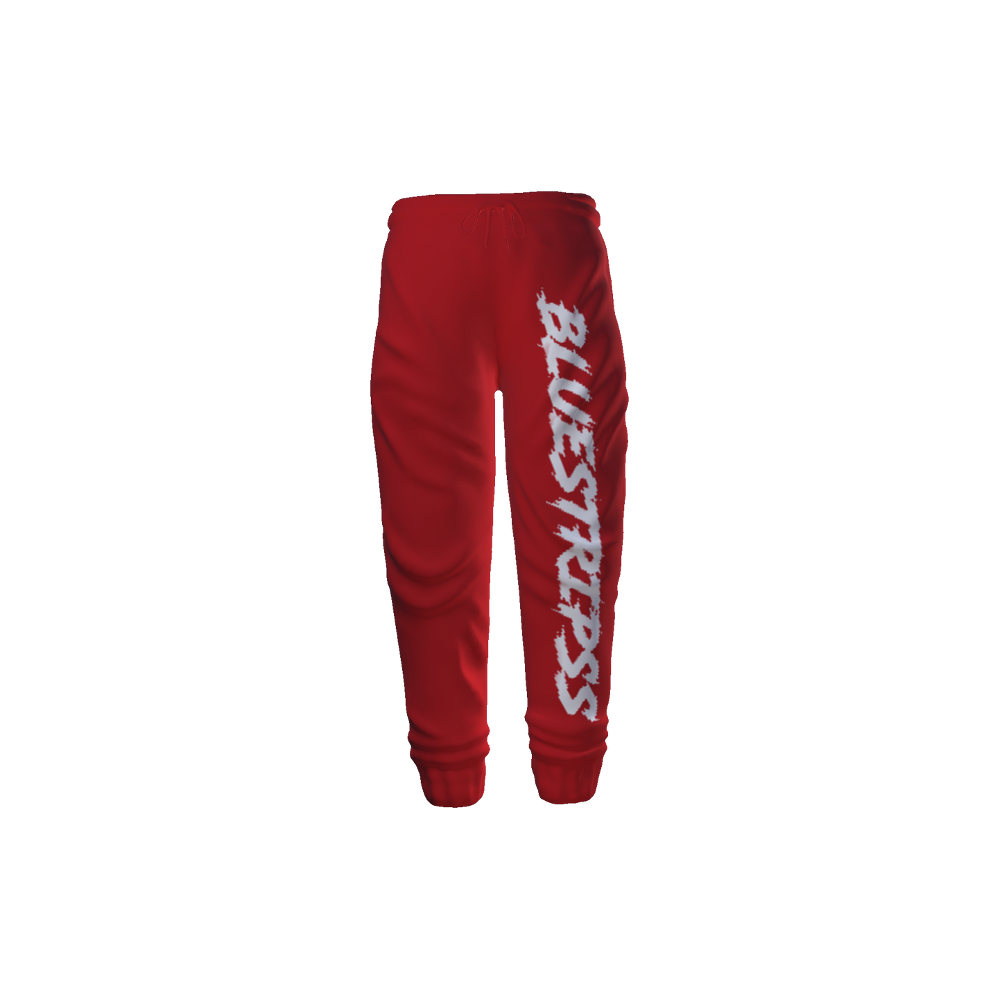 RED BLUESTRIPSS SWEATPANTS